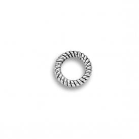 SILVER CLIP RING 4055ST