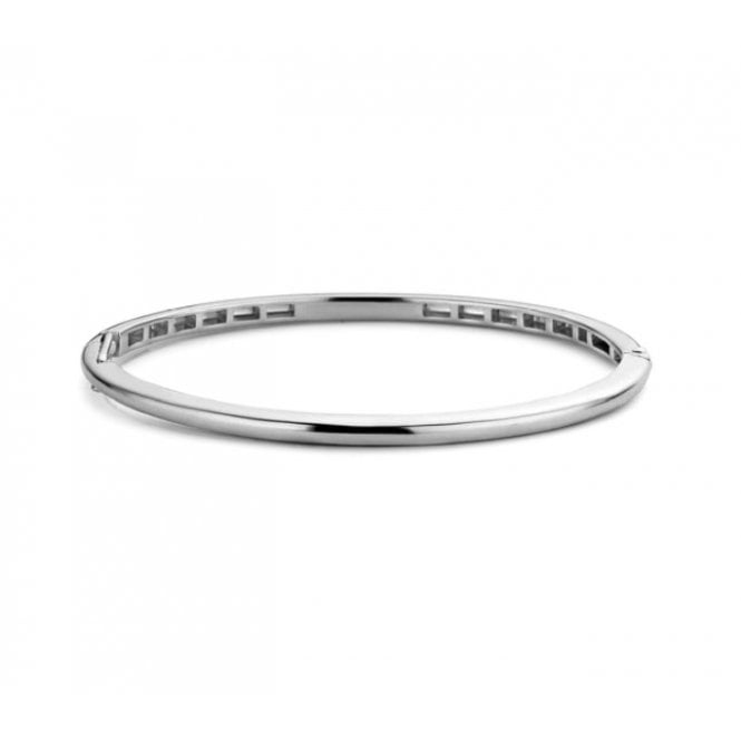 Ti Sento Silver Oval Bangle 2889SI