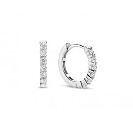 Silver & WCZ Hoops 7957ZI