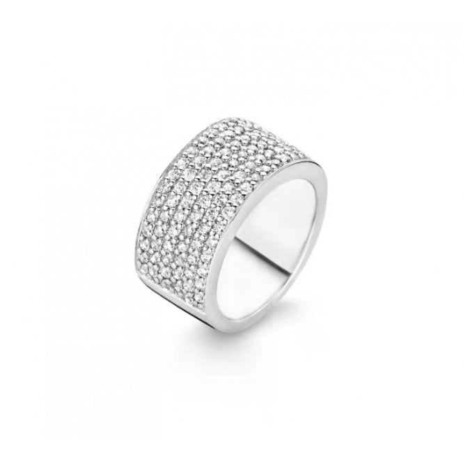 Ti Sento Wide Pave WCZ Band 1485ZI