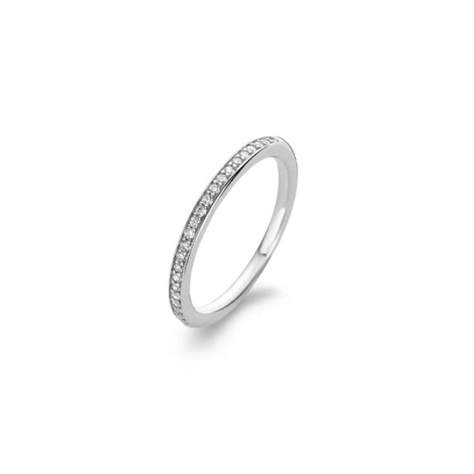 Ti Sento YGP & Silver Channel WCZ Ring 1923ZI/54