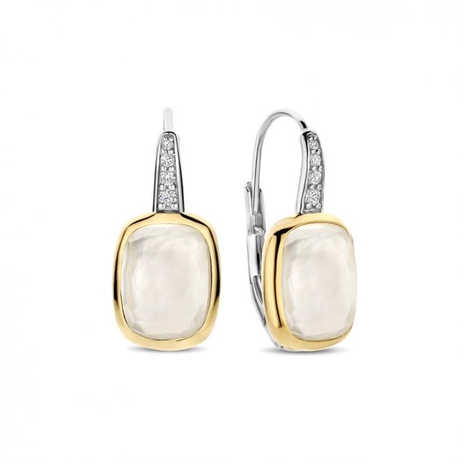 Ti Sento Mother of Pearl Drop Earrings 78041MW YGP