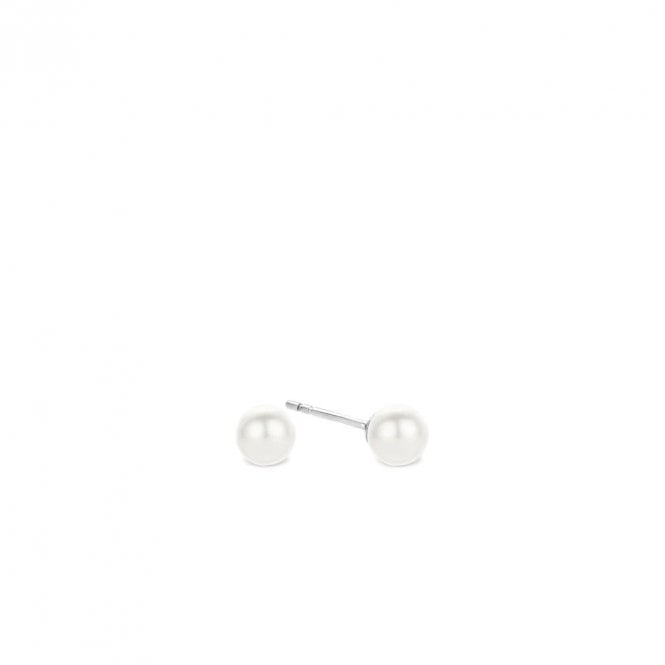Ti Sento Pearl Stud Earrings 7582PW 6mm
