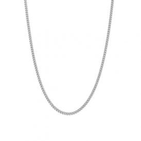 Silver Classic Curb Necklace 34069SI/45
