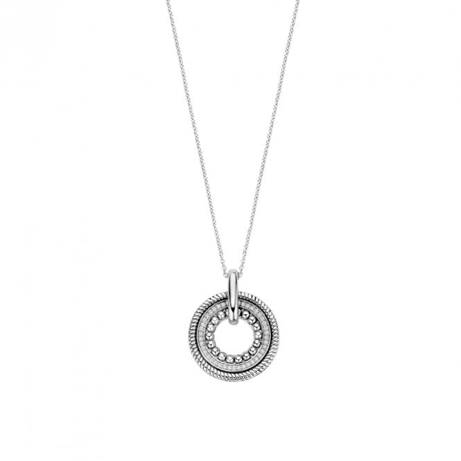 Ti Sento Structure Circle Necklace - M Model 6860ZI