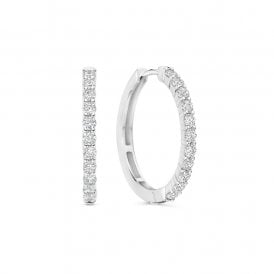 Tennis Hoops Large Earrings 78077ZI