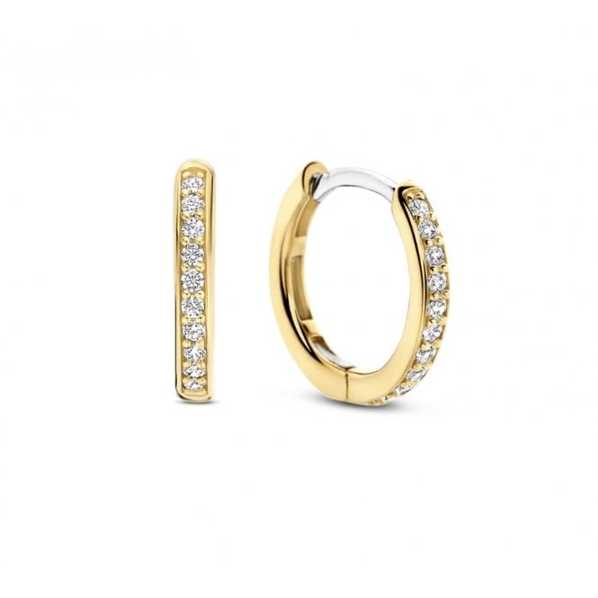 Ti Sento YGP SMALL WCZ HOOPS 7812ZY