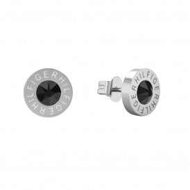 Black Crystal Stud Earrings 2790379 