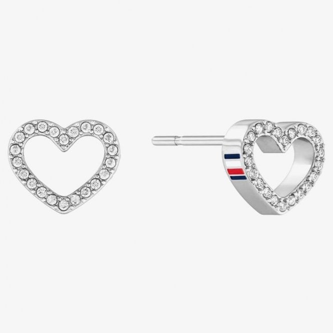 Tommy Hilfiger CRYSTAL HEARTS STUDS 2780744