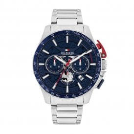 Gents Bank Blue Dial Chronograph 1792261