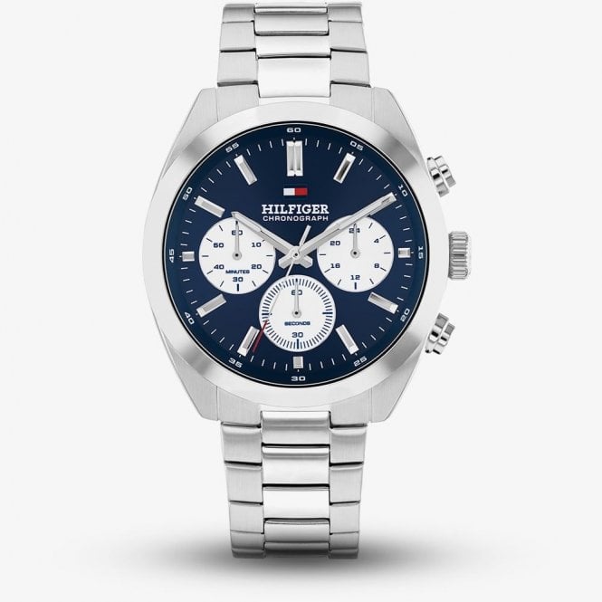 Tommy Hilfiger Gents Hudson Chronograph Blue Dial 1710722