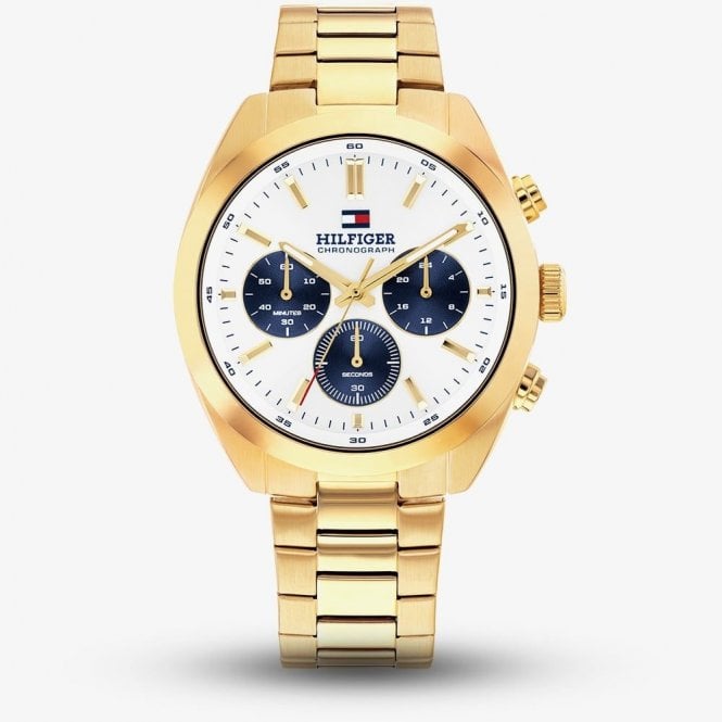 Tommy Hilfiger Gents Hudson Chronograph Gold Tone 1710723