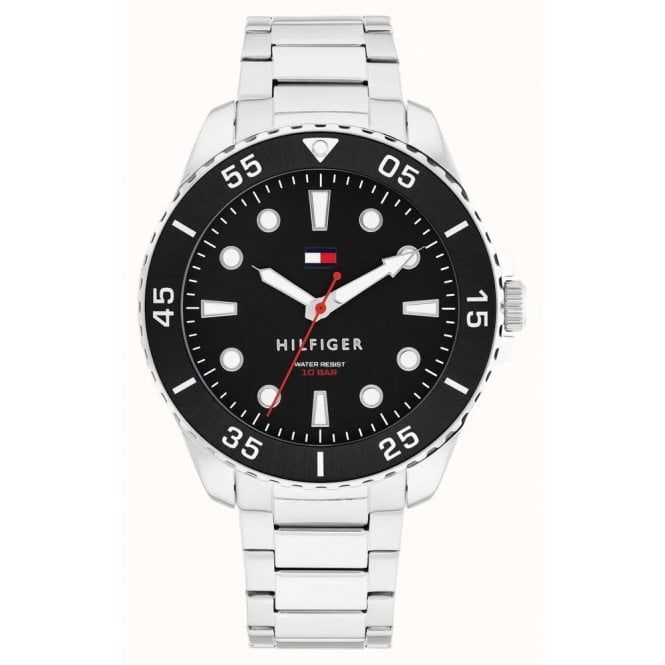 Tommy Hilfiger Gents Oceanic Diver Black Dial 1792203