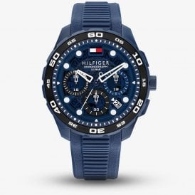 Gents TH-Regatta Blue Rubber Strap 1792232