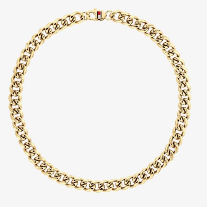 Tommy Hilfiger GOLD PLATED SS WILD NECKLACE 2790615