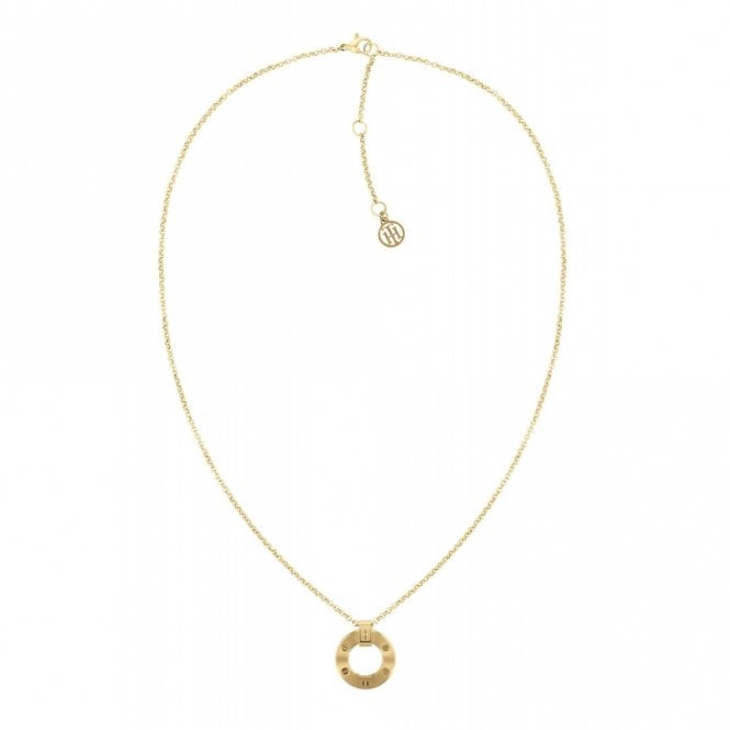Tommy Hilfiger Hardware Gold Tone Necklace 2780605 