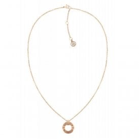 Hardware Rose Toned Necklace 2780644 
