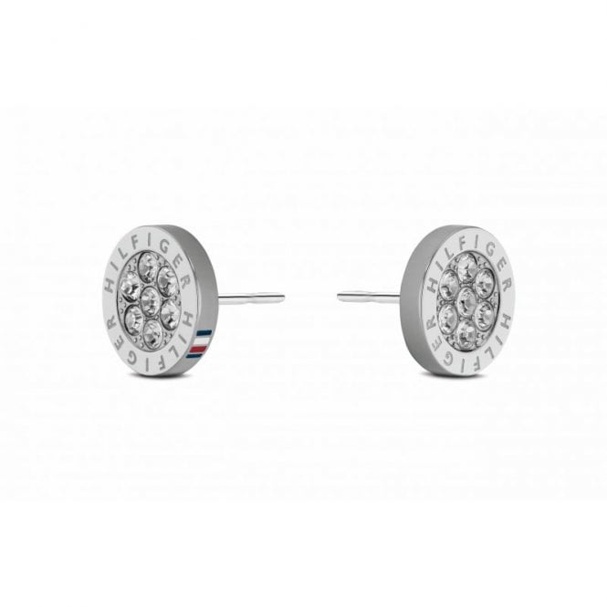 Tommy Hilfiger Ladies Crystal Stud Earrings 2780565