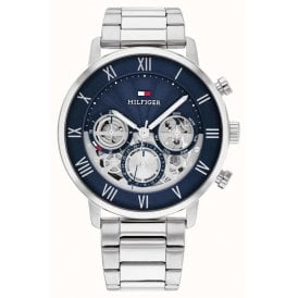 Legend Multifunction Navy Blue Skeleton Dial 1710569