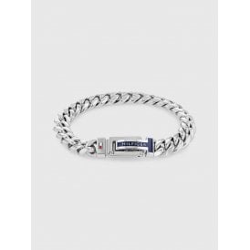Tommy Hilfiger Metal Notch Iconic Logo Bracelet (2790433)