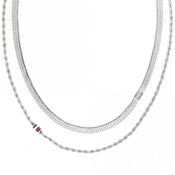Tommy Hilfiger Multi Layered Chain Necklace 2780979