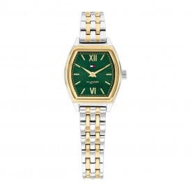 NORAH Two-Hand Quartz Green Dial / Two-Tone Stainless Steel Watch 1782907