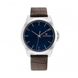 NORRIS BLUE DIAL ON BROWN LEATHER 1710549