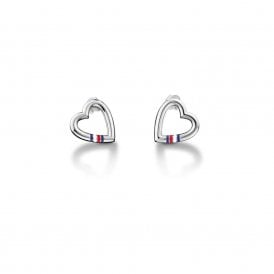 Open Heart Earrings Stainless Steel (2700909)