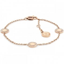 ROSE GOLD-TONE MINI CRYSTAL BRACELET 2780906