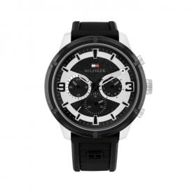 Wild Black & Steel Dial Silicone Strap 1792074