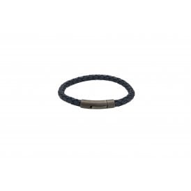 ANTIQUE BLUE IP GUNMETAL STEEL CLASP B425-21CM