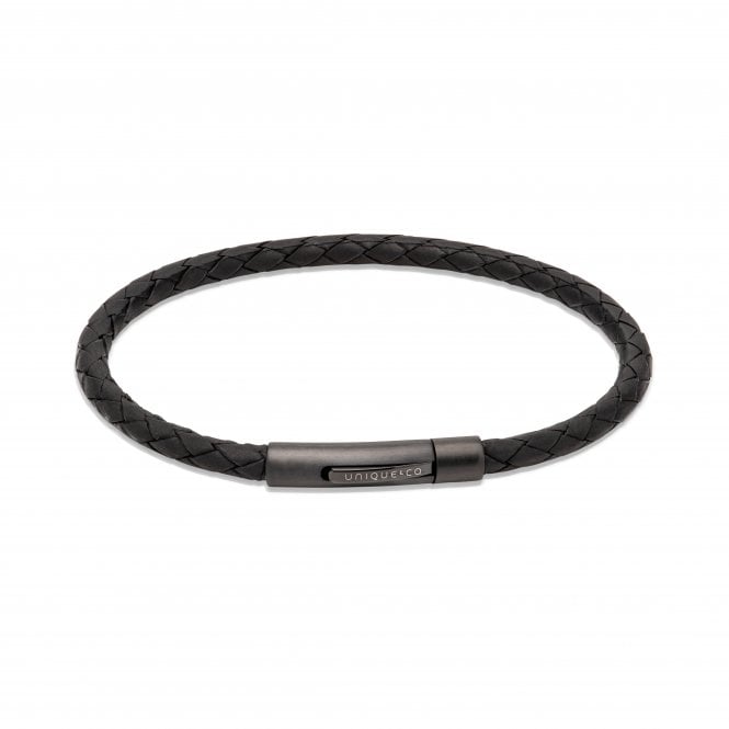 Unique & Co Jewellery BLACK IP MATTE B503BL/21CM