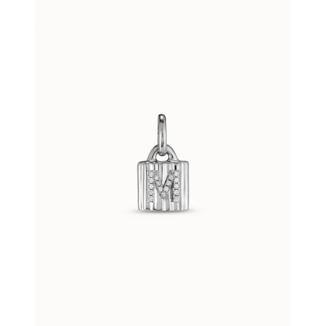 UNO de 50 Mypadlock Topaz Letter M CHA0229BLNMTL0U