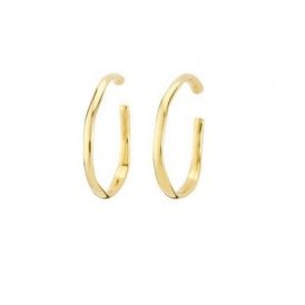 Ohmmm Gold Plated Earrings PEN0419ORO0000U  