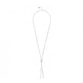 Pideu I De Seo Silver Plated Necklace COL1396BPLMTL0U
