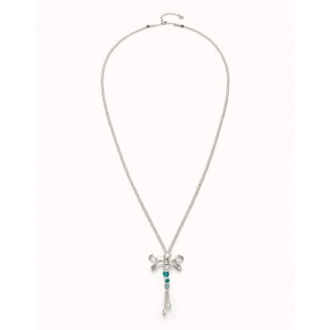 UNO de 50 SER REBELDE DRAGONFLY WITH GREEN BEADS COL1963VRDMTL0U