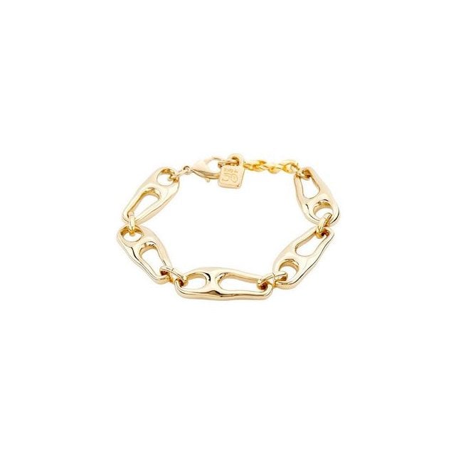 UNO de 50 Connected Gold Plated Bracelet PUL2034ORO