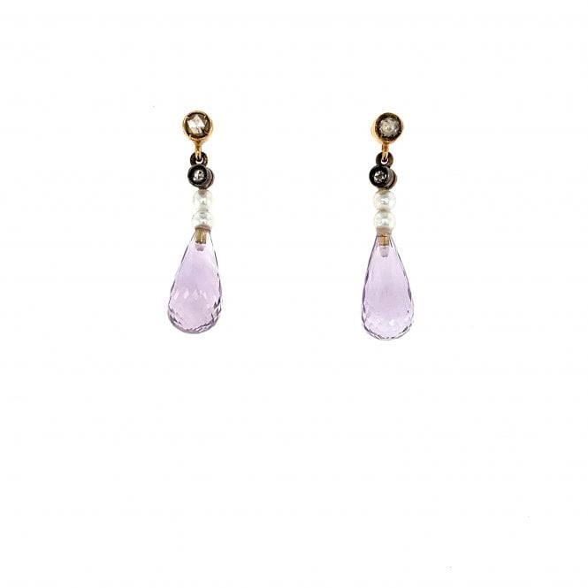 Vintage 14ct Yellow Gold Earrings