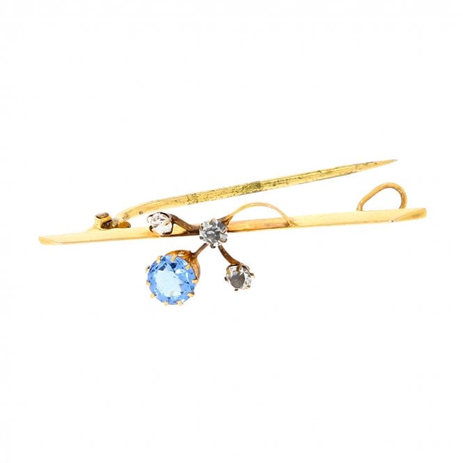 Vintage Brooch 9ct Yellow Gold Brooch