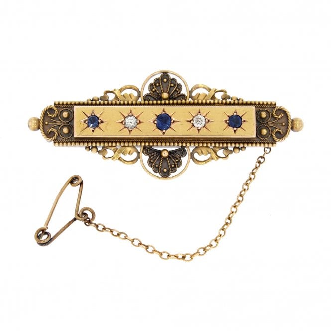 Vintage Brooch 9ct Yellow Gold Brooch