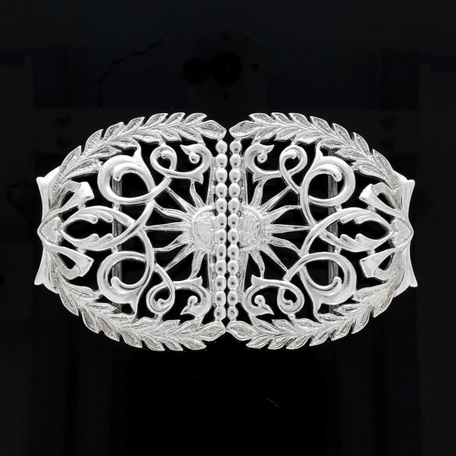 Vintage Sterling Silver Nurses Buckle