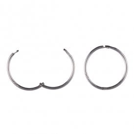 9ct 12mm Plain Hinged Sleeper AQ4100