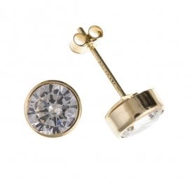 9ct 3mm Zirconia Stud Earrings AP6705 