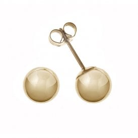 9ct 8mm Ball Stud Earrings AP0096 