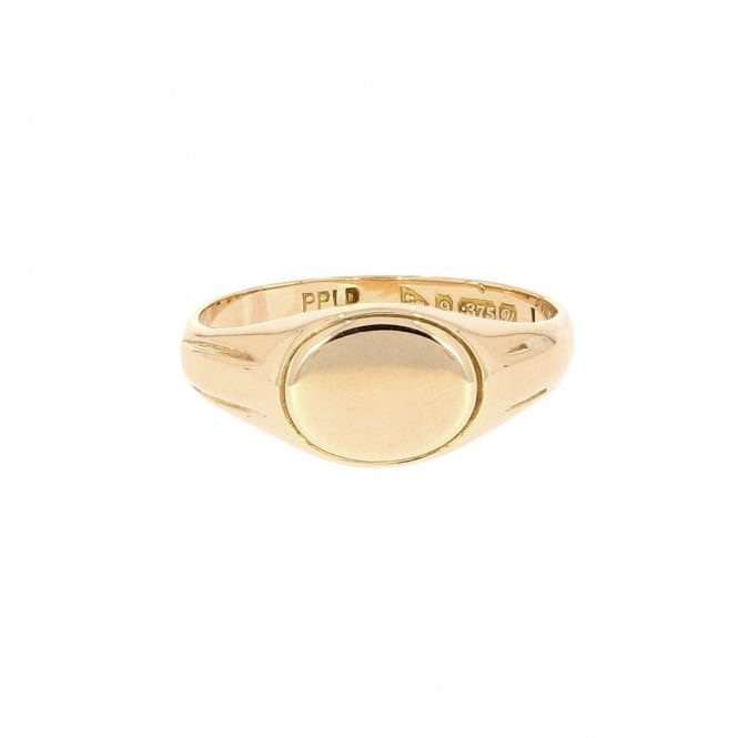 Yellow Gold Signet Ring 